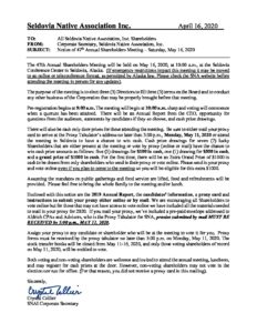 Corporate Secretary Letter 2020 copy
